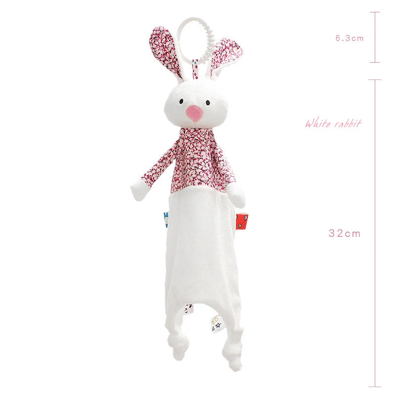 Montessori Cuddly For Babies Comforter Toy Bunny Toy Plush Stuffed Plush Toy Sleeping Toy Appease Towel Baby Toys 0 12 Months
