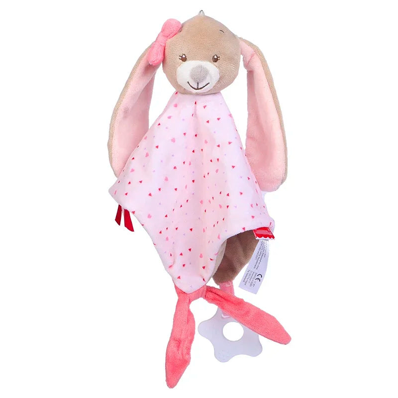 Montessori Cuddly For Babies Comforter Toy Bunny Toy Plush Stuffed Plush Toy Sleeping Toy Appease Towel Baby Toys 0 12 Months