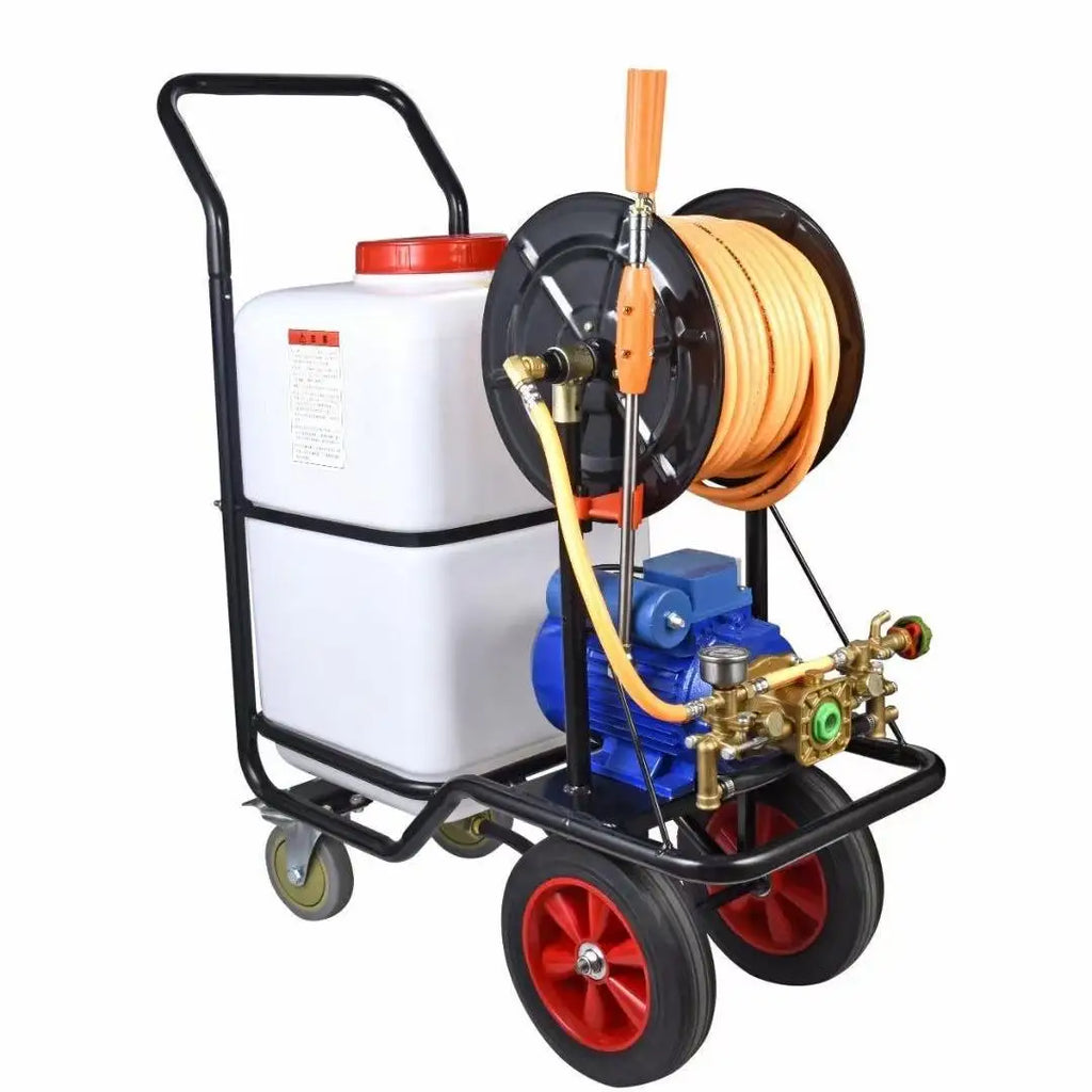 Push-Type Backpack Garden Sprayer Adjustable Spray High-Pressure Cleaning Disinfection Atomizer 60L Small Hand-Push Agricultural
