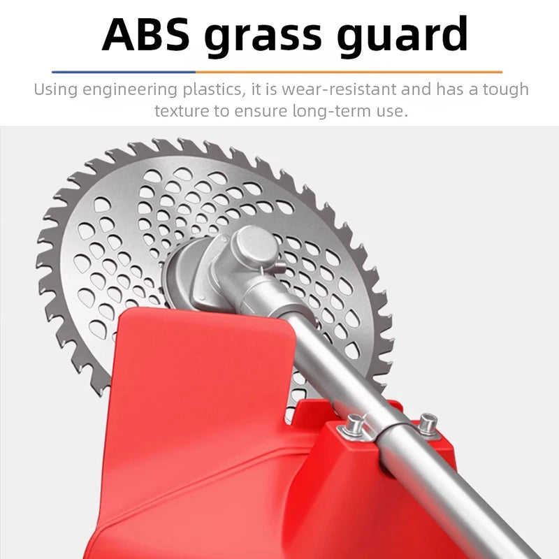 1800W High Power Electric Lawn Mower 220V Grass Trimmer with 10M Power Cord Multifunctional Garden Weeding Machine Pruning Tool