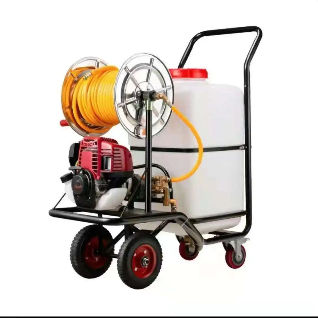 Push-Type Backpack Garden Sprayer Adjustable Spray High-Pressure Cleaning Disinfection Atomizer 60L Small Hand-Push Agricultural