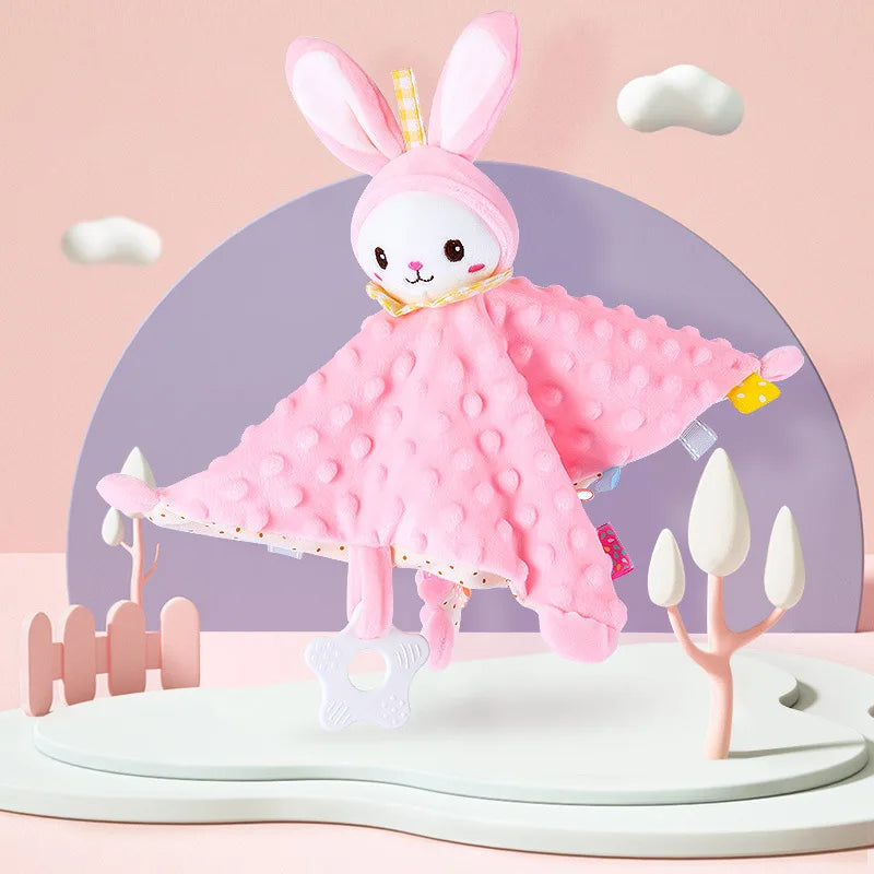 Montessori Cuddly For Babies Comforter Toy Bunny Toy Plush Stuffed Plush Toy Sleeping Toy Appease Towel Baby Toys 0 12 Months