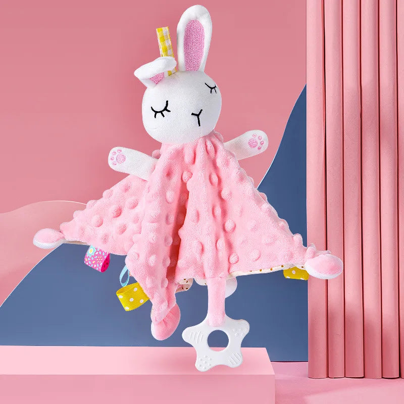 Montessori Cuddly For Babies Comforter Toy Bunny Toy Plush Stuffed Plush Toy Sleeping Toy Appease Towel Baby Toys 0 12 Months